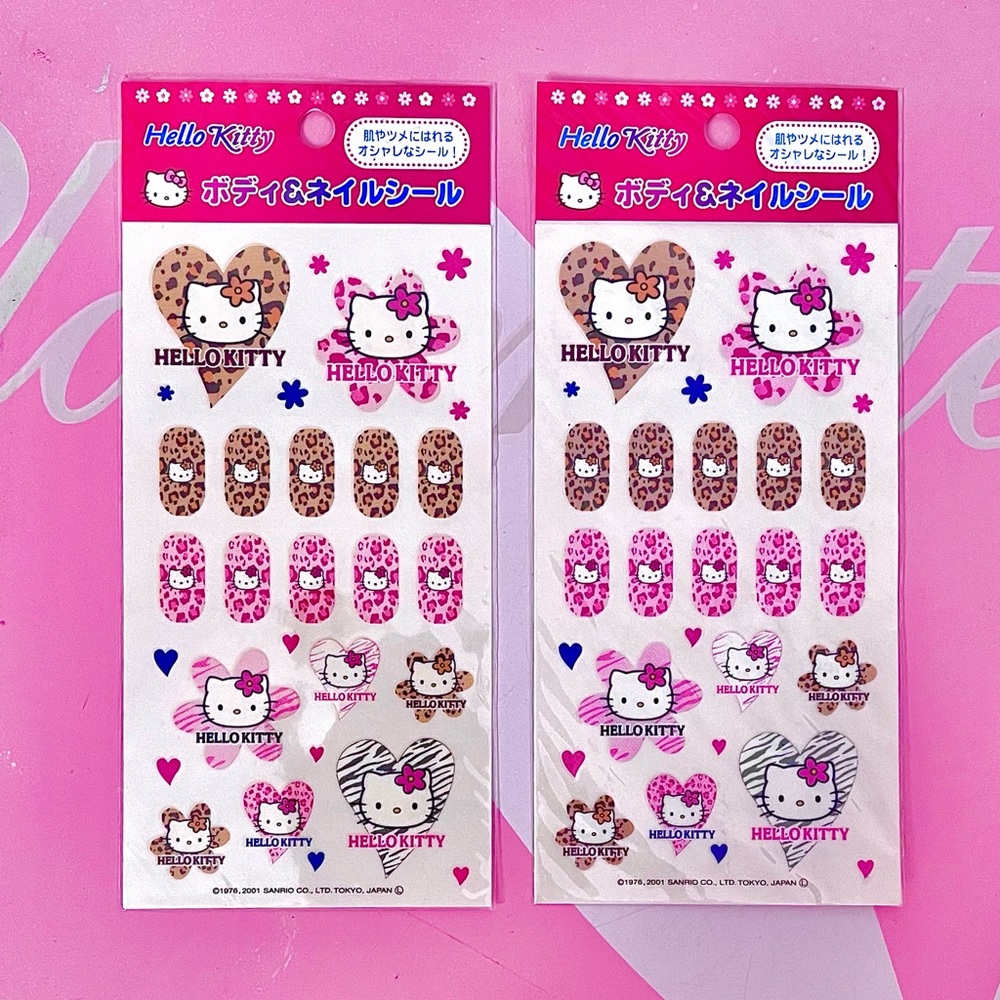 Hello Kitty Nail/Body Stickers 🎀